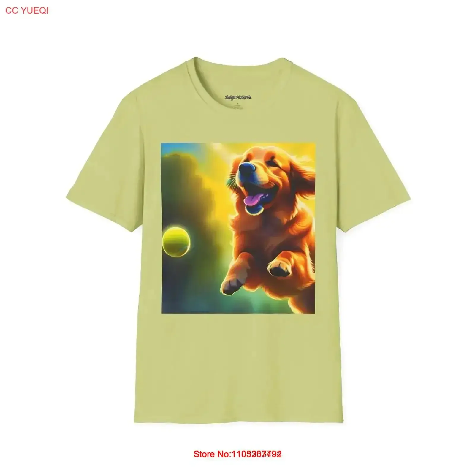 Golden Retriever Joy Softstyle T Shirt Perfect for Dog Lovers vintage Washed Stylish Slightly homme Top Everyday Wear vintage