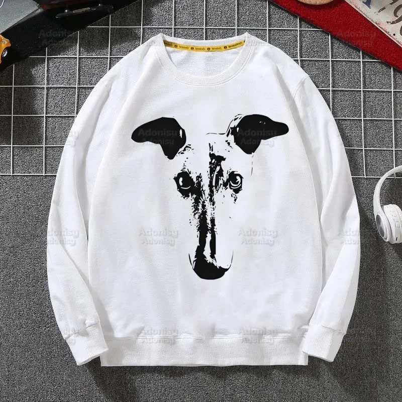 Greyhound Dog Crazy Greyhound Lady Hoodie Sweatshirts Men Women Pullover Harajuku Men\'s Hoodie Streetwear Fashion Clothes
