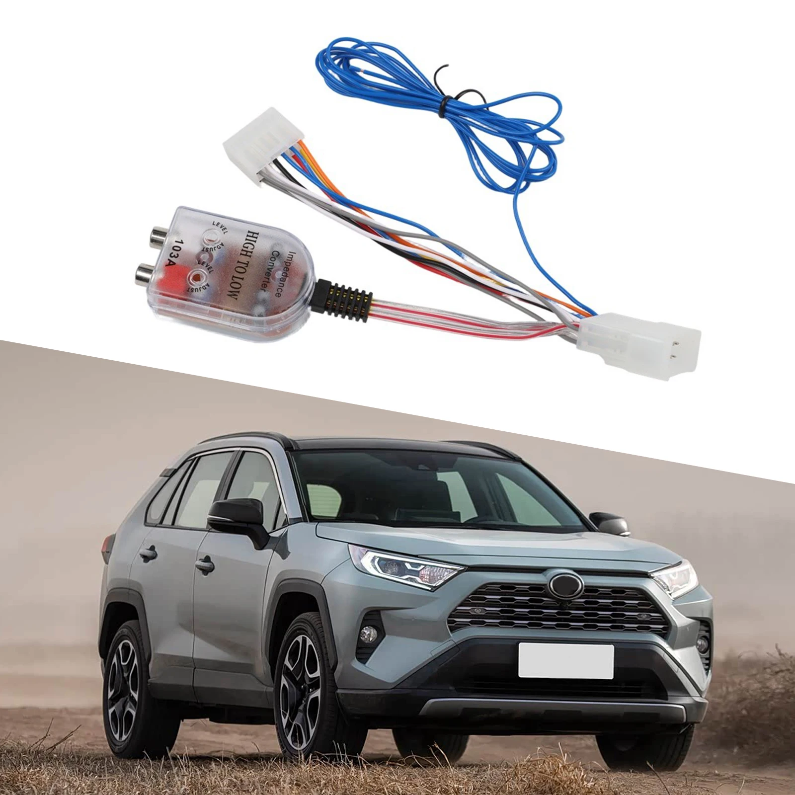 for toyota Wire Adapter Subwoofer Play Easy Installation Enhanced Audio Performance Pre-installed Remote Wire