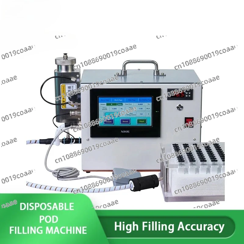 0.5Ml 1Ml 2ml Disposable Pods High-Precision Filling Machine Cartridge Automatic Thick Oil Filling Machine for Small Businesses