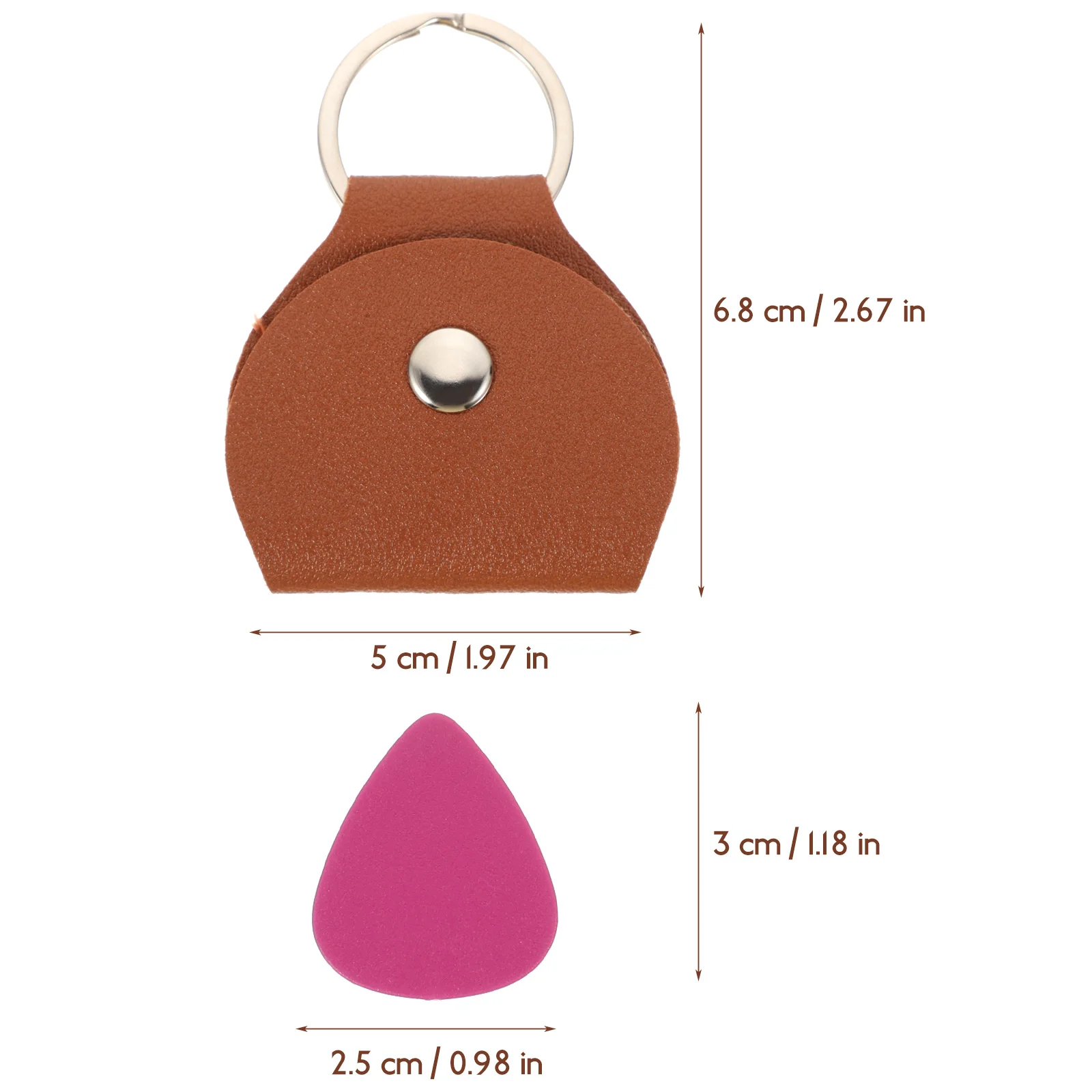 

Guitar Pick Plectrums Storage Bag Portable Plectrum Storage Large Capacity Picks Holder For Musical Instruments Accessories