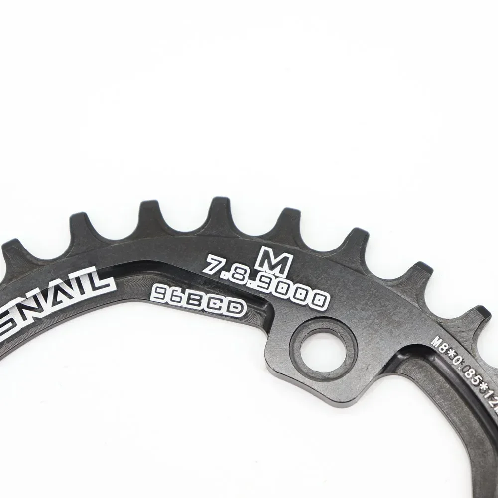 Snail M8000 96 BCD MTB Crown 32T/34T/36T/38T Narrow Wide Mountain Bike Chainring for Shimano M6000 M7000 M8000 M9000