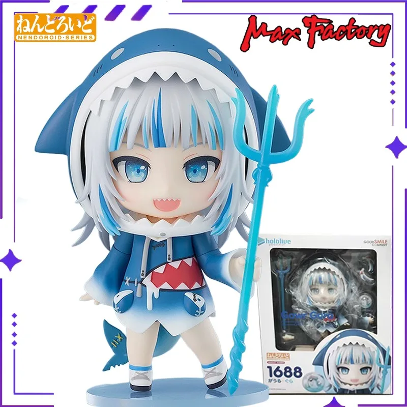 Oryginalny Figma firmy Max Factory #   618 Hololive Gawu Gula Anime Gotowy Produkt Ruchoma Figurka Model Ręcznie Robiona Zabawka Kolekcjonerska Prezent Dostępna Od Ręki