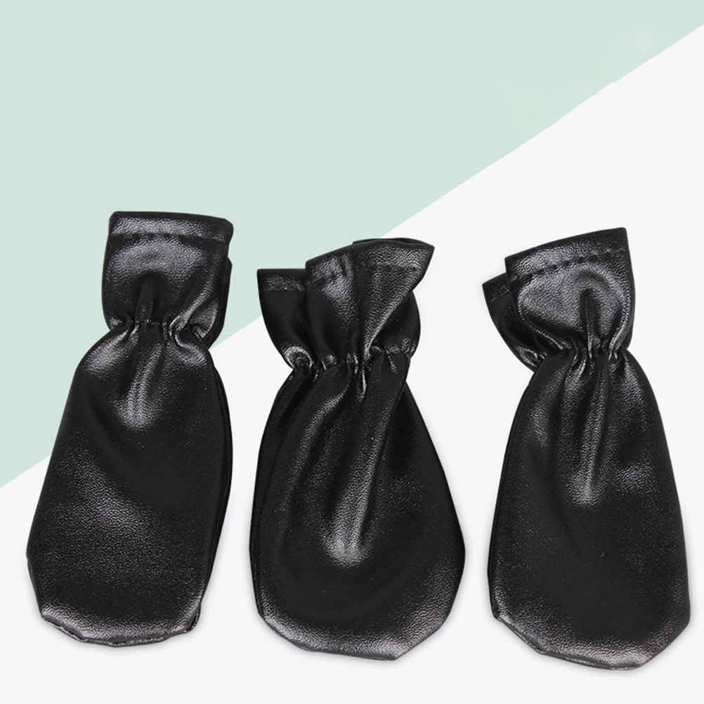 

3pcs Piano Pedal Covers Pu Protective Sleeve Foot Pad Protector Durable Elegant Design Reduce Friction Comfortable Touch