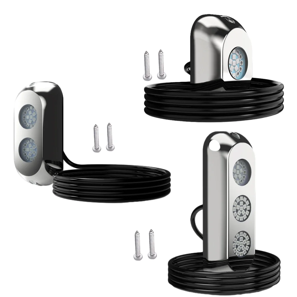1 Set Marine Underwater Light For 10 V-30 V DC electrical systems used on boats, yachts, fishing boats and other marine vessels