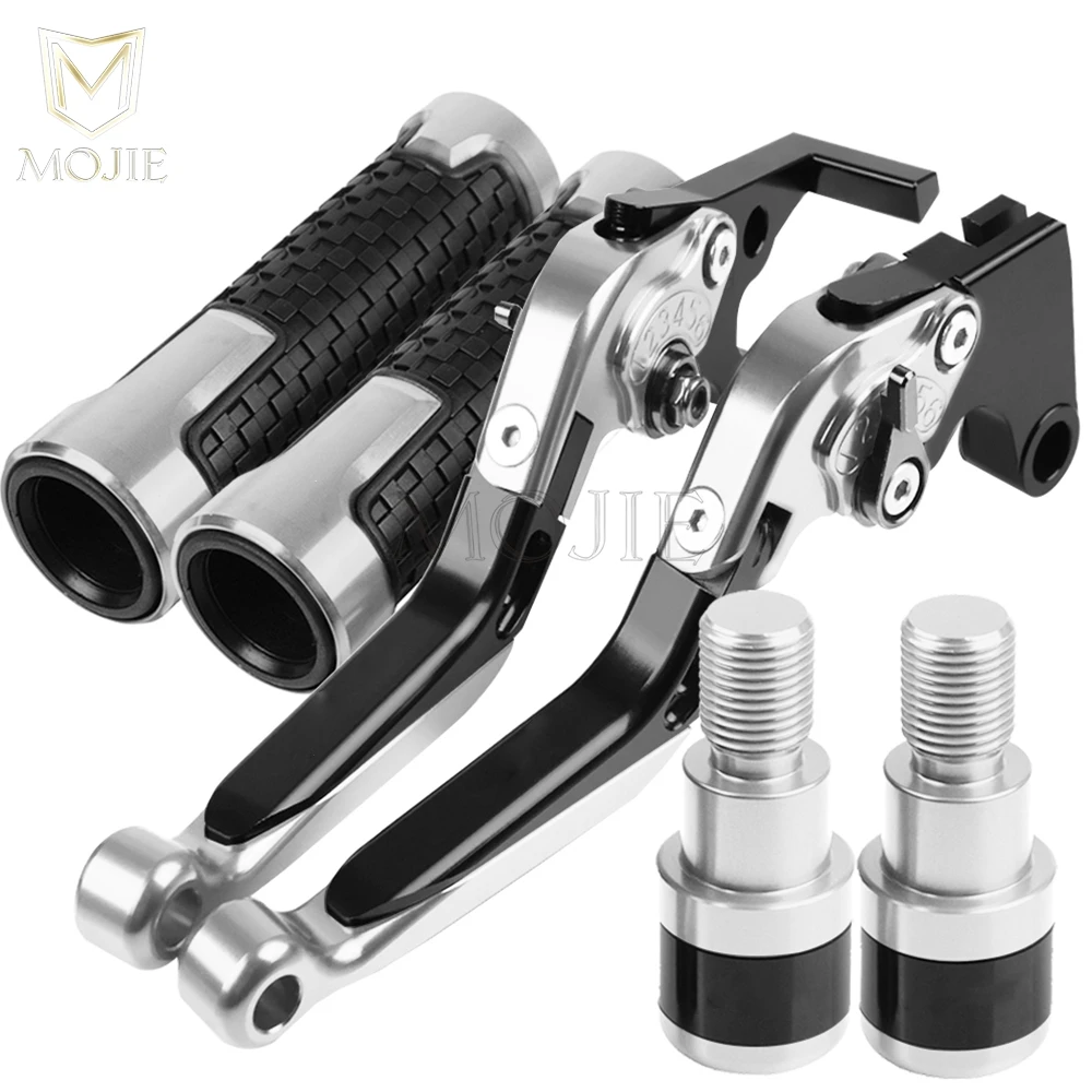 Motorcycle Brake Clutch Levers For Yamaha Majesty 400 2004 2005 2006 2007 2008 2009 2010 2011 Handlebar Grips Handle Bar Ends