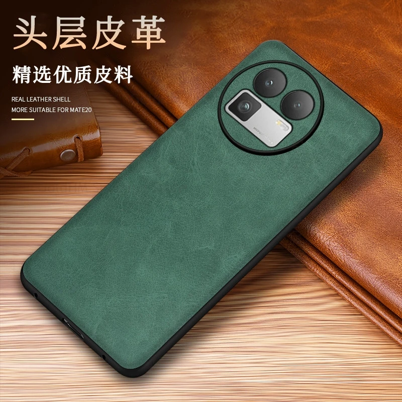 

Skin Feel PU Leather Phone Case For OPPO Realme GT 8 Pro Soft Silicone Bumper Slim Phone Cover For Realme GT 7 6 5 Pro GT8 Capa