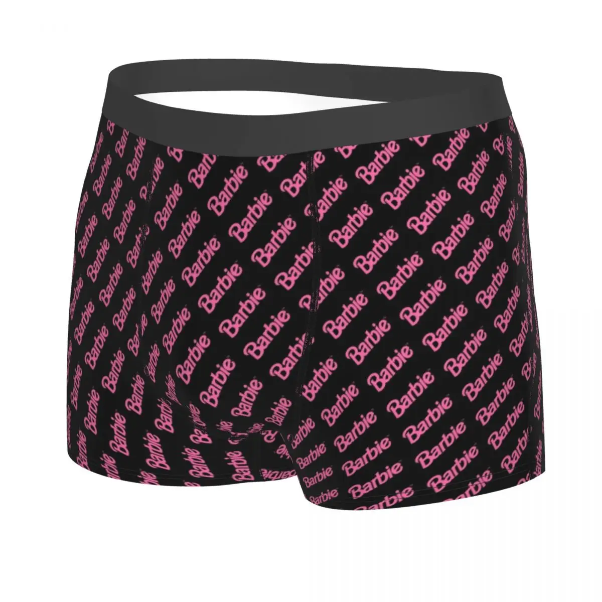 Customized Fashion Barbie Pattern Boxers Shorts Panties Male Underpants Comfortable Briefs Underwear