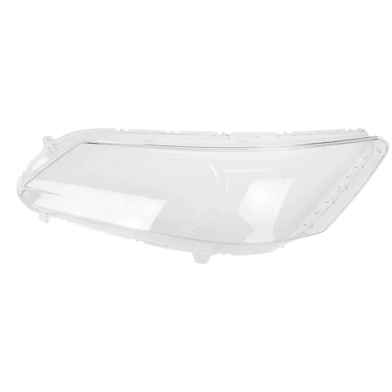 

2X Left Car Headlight Lens Cover Headlight Lampshade Front Light Shell For Honda Accord 2013 2014 2015 2016-A93R