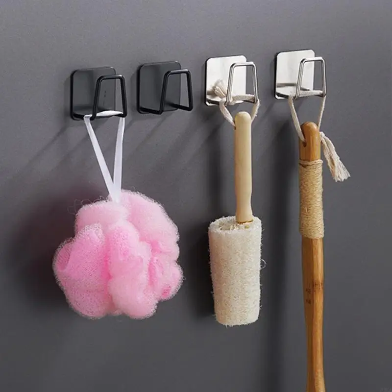 

2Pcs Stainless Steel Sponge Storage Rack Practical Kitchen Organization Supply