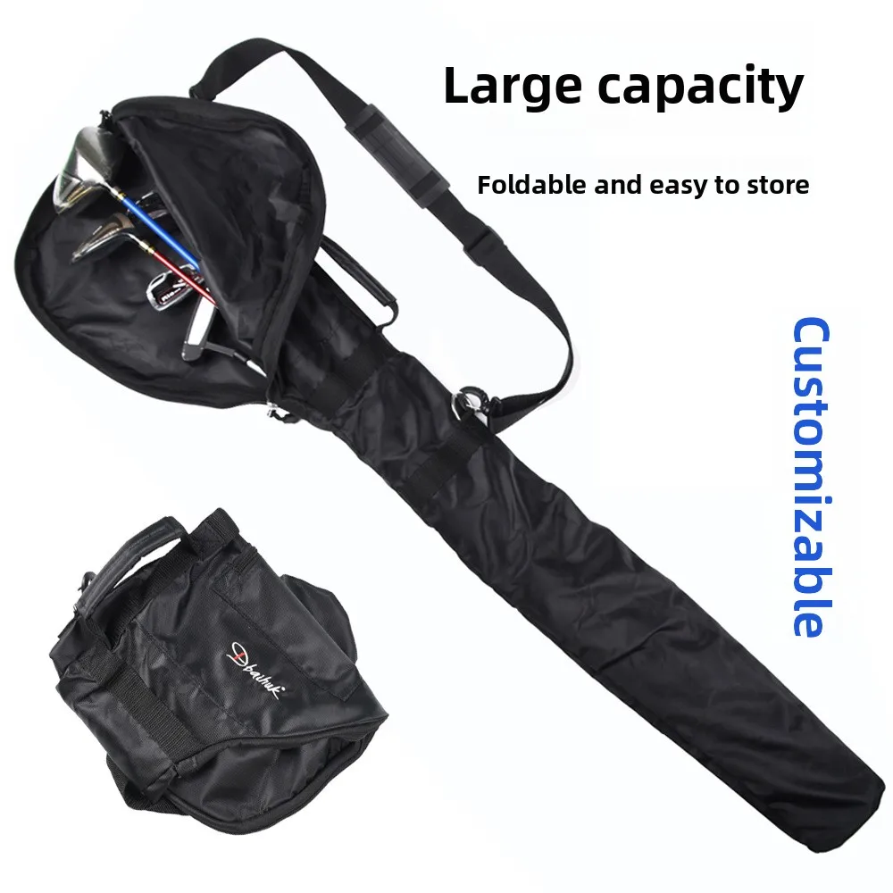 

Сумка для гольфа, складная мягкая сумка для пистолета, удобная и хорошая сумка для хранения клюшек 5-7 шт.