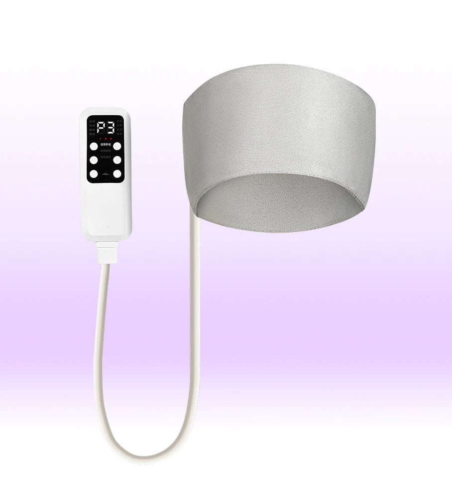 

Air Wave Head Massager Household Head Therapy Apparatus Electric Heating Apply Airbag Household Sleep Massager