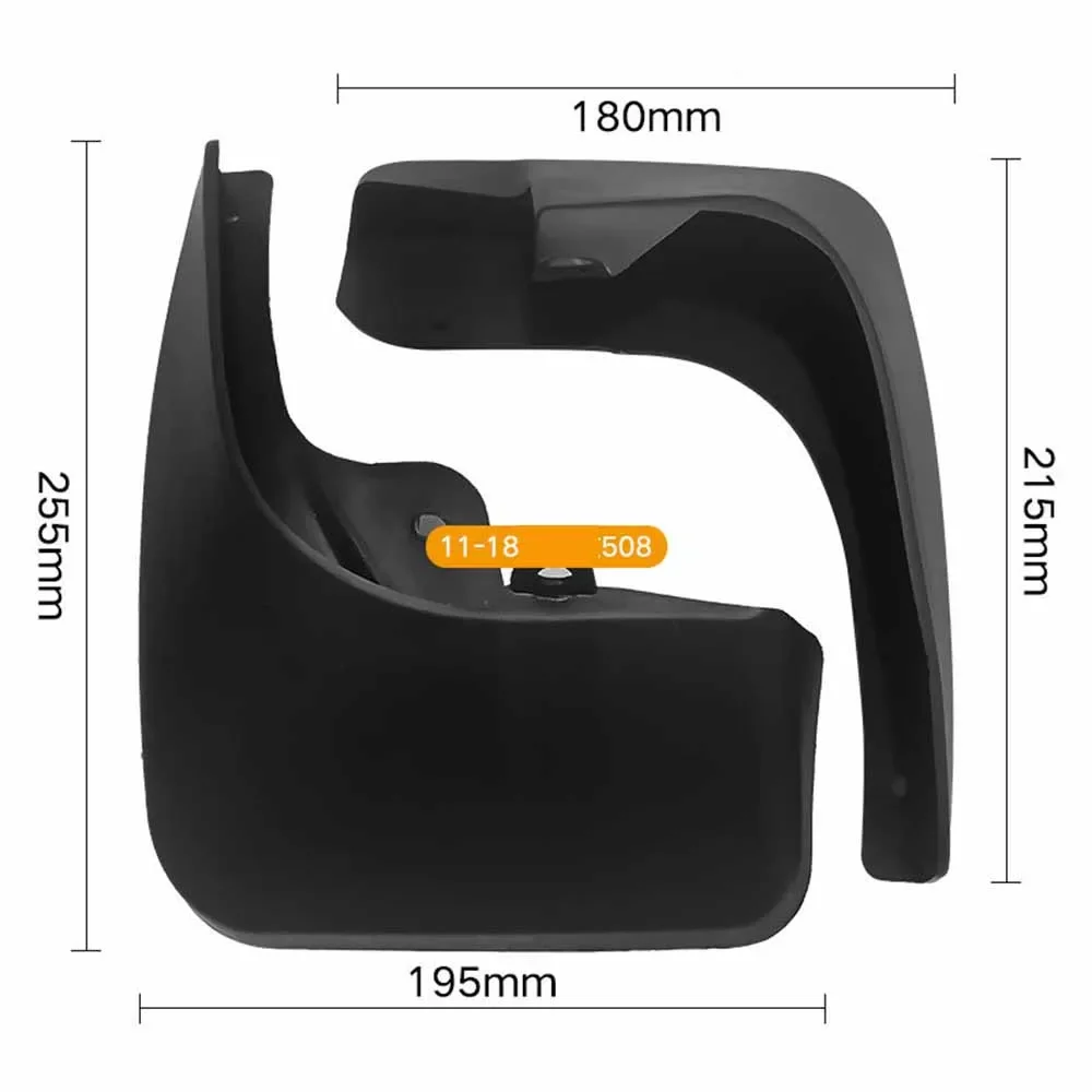 Mudguard For Peugeot 508 sw 508sw 2019-2022 Front Rear 4pcs Mudflaps Mudguards Car Accessories Auto Styline Splash Guard Fender