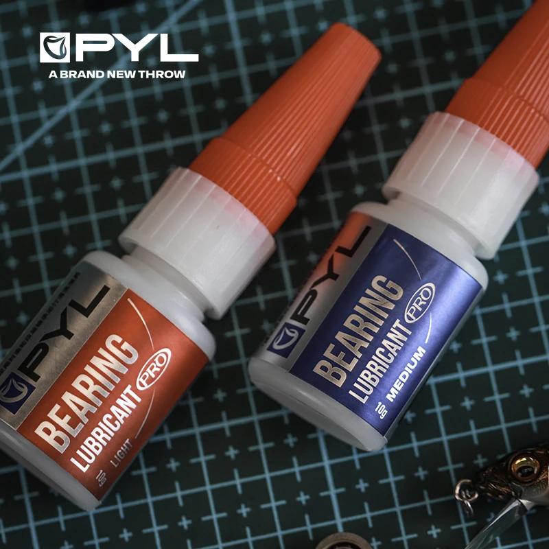 Lubricante suplementario de aceite de rodamiento de alto rendimiento PYL 10g para alta velocidad ​ ​ Rodamientos en carretes de pesca y cubiertas laterales