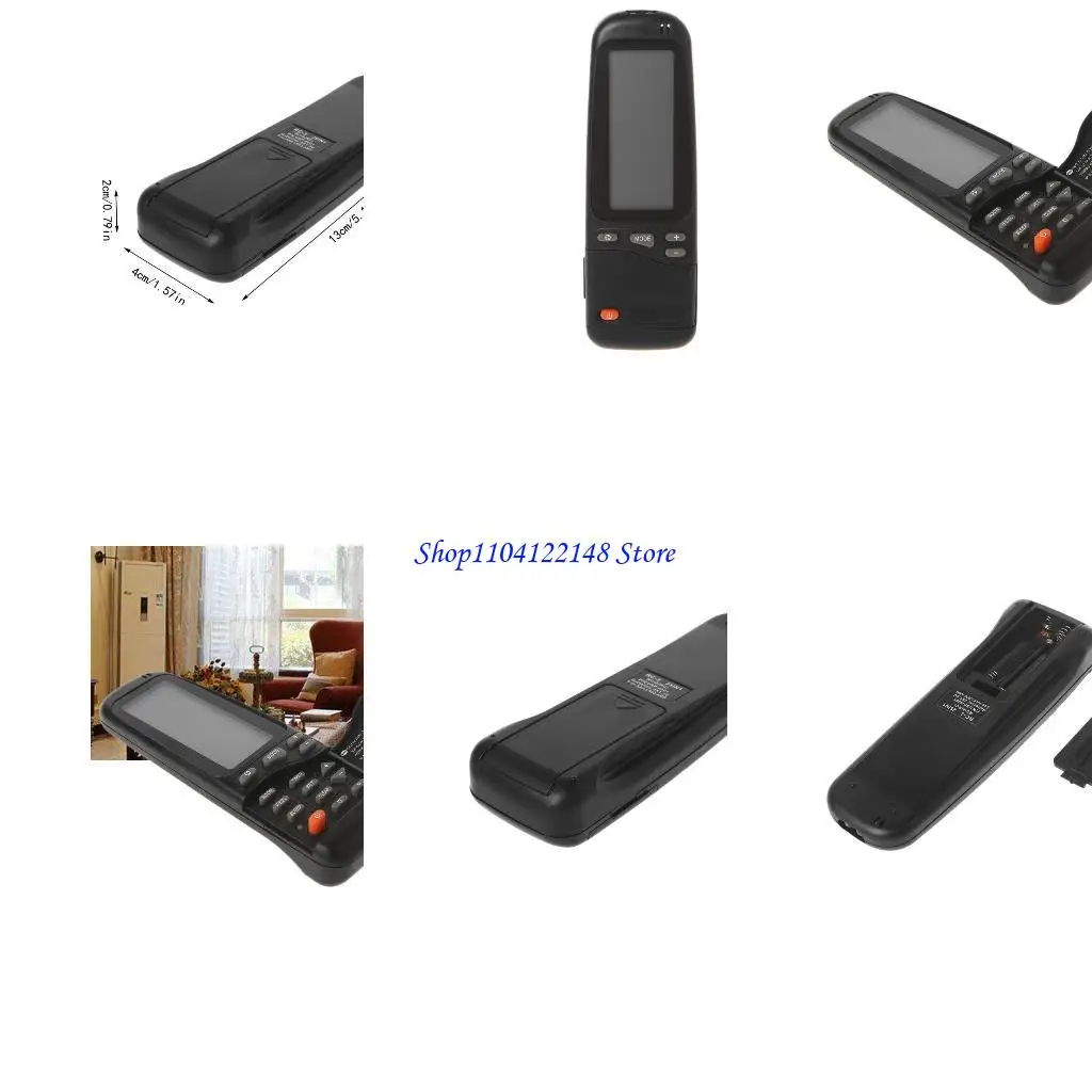 

P9FA Дистанционное управление Черным кондиционером Удаленный контроллер для Electra/Airwell/Emailair/Elco RC-5I-1 19in1 RC3