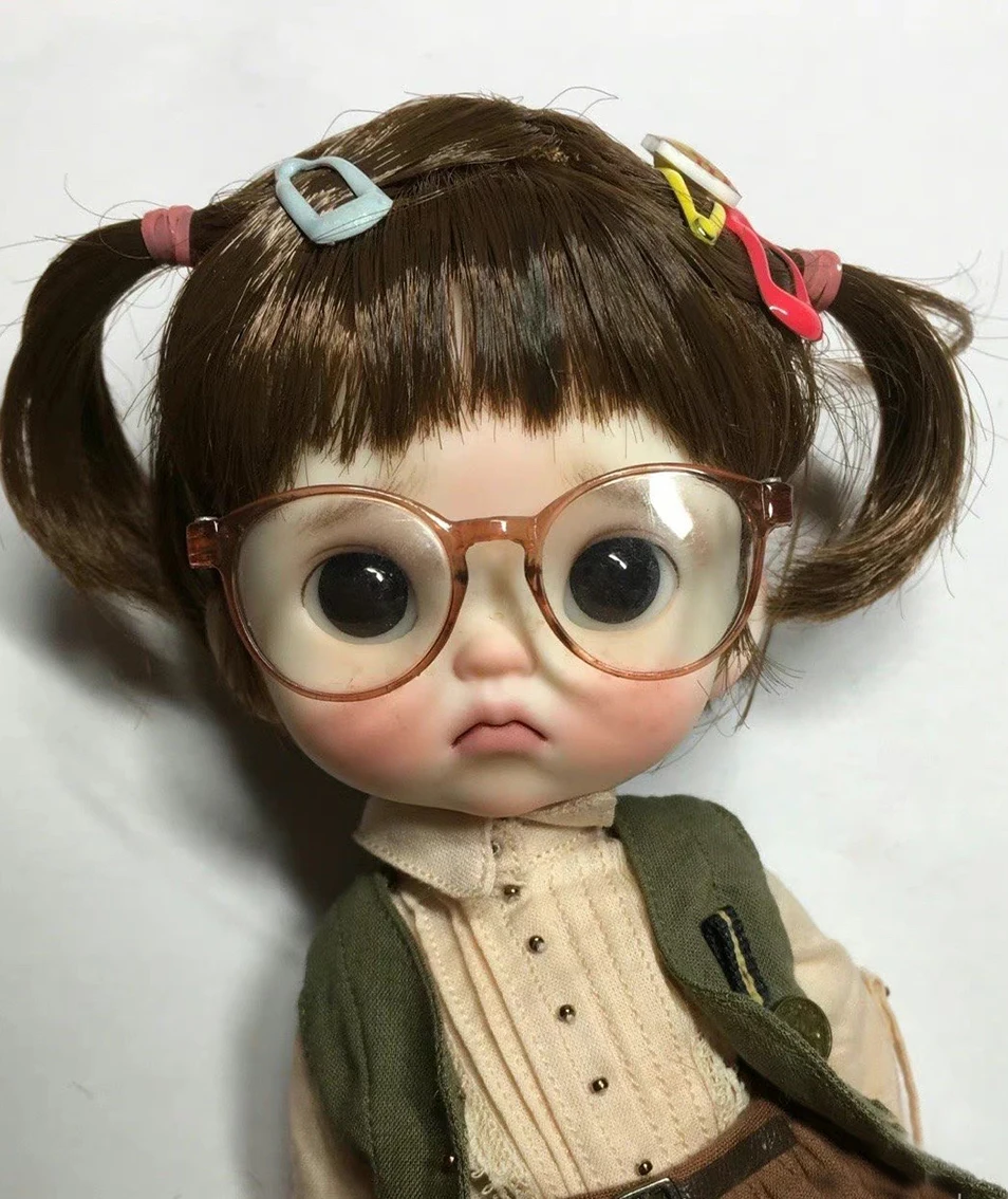 New sd BJD doll wuwu Cute Girl resin toy model 1/6humanoid birthday gift diy put makeup in stock Free shipping