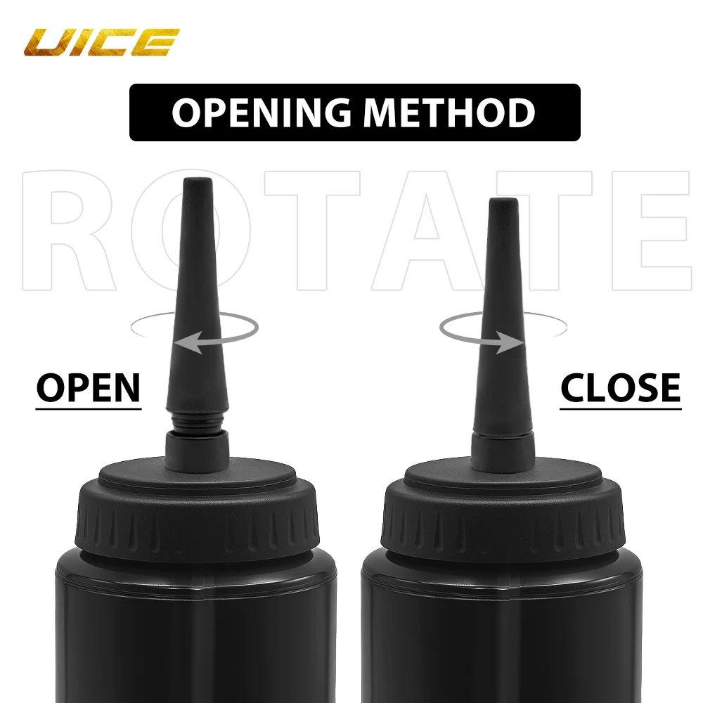UICE Ice Hockey Water Bottle 1000ML Ice Hockey Accessories Sport Bottle BPA Free Hockey Equipment Lacrosse Bottle Sport Gear