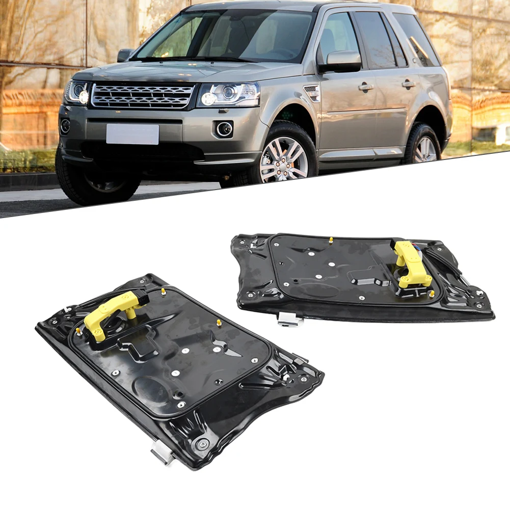 Front Car Electric Power Window Regulator Assembly For Land Rover LR2 Sport Utility 2006-2015 Metal Left & Right Front