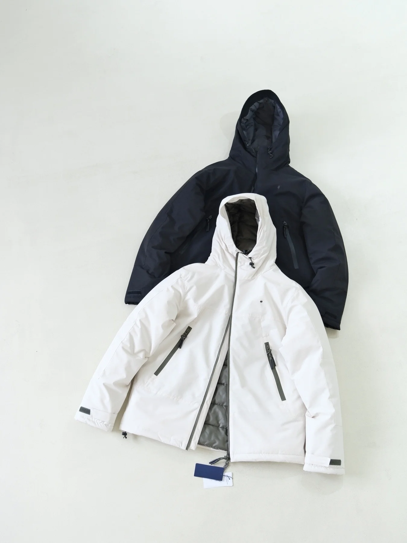 

Ветрозащитная и водоотталкивающая хлопковая куртка с капюшоном для пар, осенне-зимняя, повседневная, свободного кроя, молодежный тренд, стандартная длина