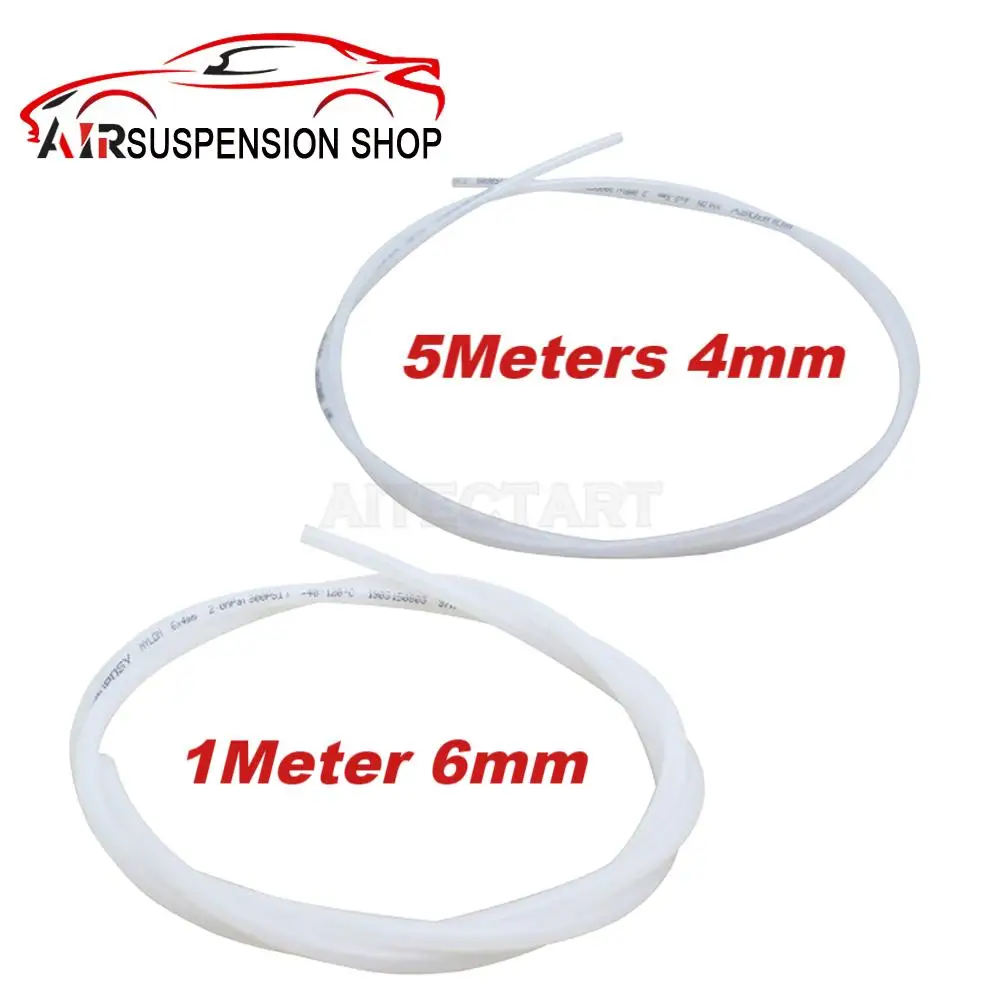 

Внешний диаметр = 4 мм (5 метров) + 1x6 мм для шланга пневматической подвески Mercedes-Benz 2123200358 A1643200204 A2513200058 A1643201204