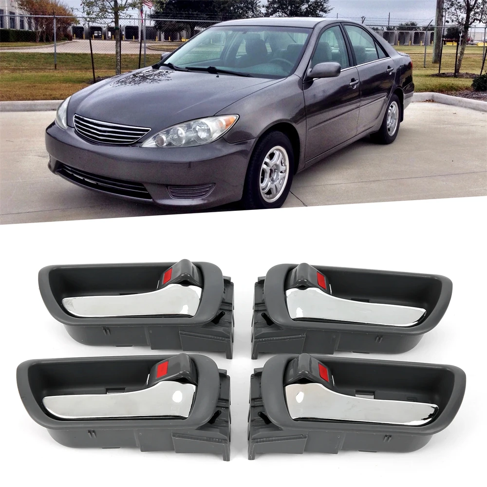 

4PCS Interior Door Handles Set for Toyota Camry 2002-2006 69206-33030 69205-33030 OEM Replacement Car Part ﻿