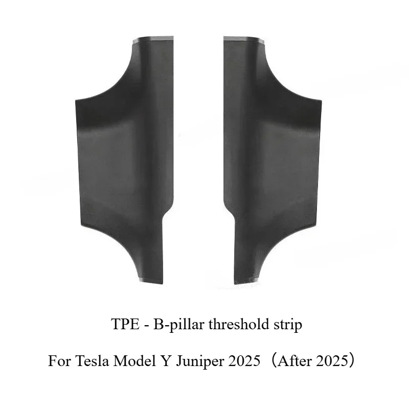 AB-Säulen-Einstiegsleisten für Tesla Model Y Juniper 2026 – Schutzpolster für vordere und hintere Türen, Anti-Kick-Pads, Innenzubehör – Detail 9