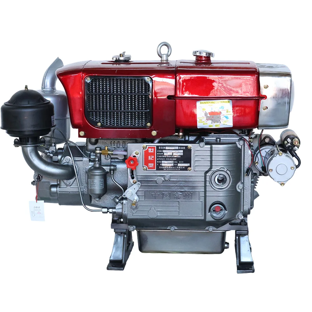 

ZS1100 Electric 15-Horsepower Diesel Engine With Lights for Industrial and Agricultural Applicationscustom