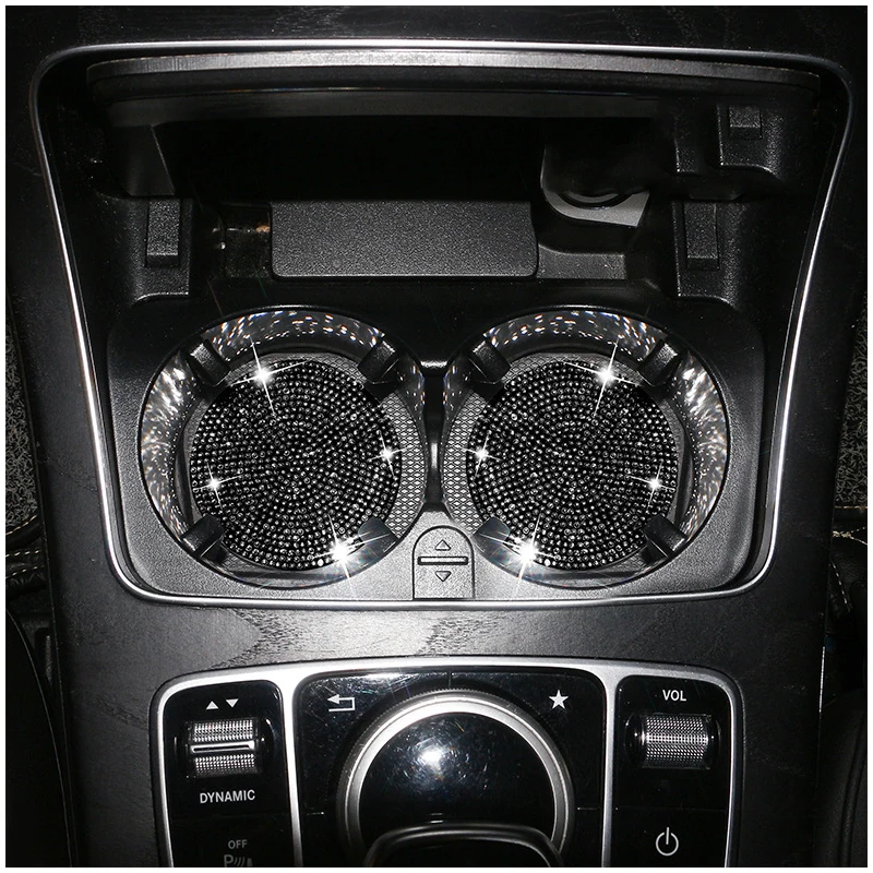 2個入り 車用滑り止めウォーターカップパッド ダイヤモンド型 - Interior Design Texture のレビューと価格