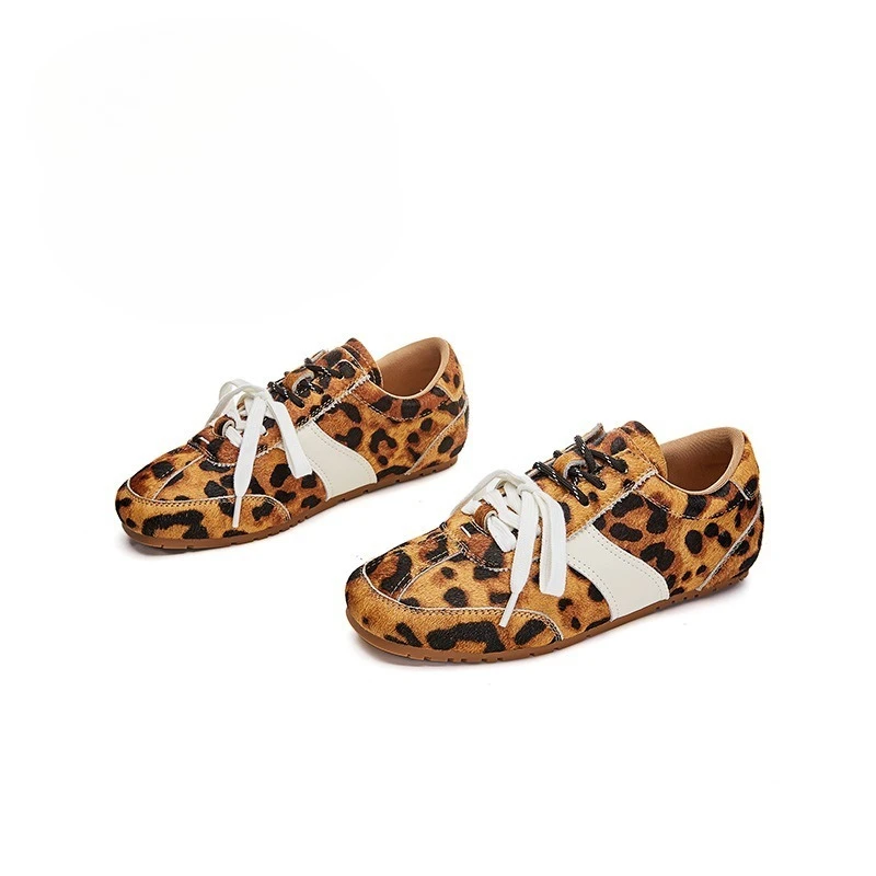 

Немецкая тренировочная женская обувь, женские кроссовки из натуральной кожи, весна 2024, женские повседневные кроссовки на плоской подошве, женская обувь Форрест Гамп