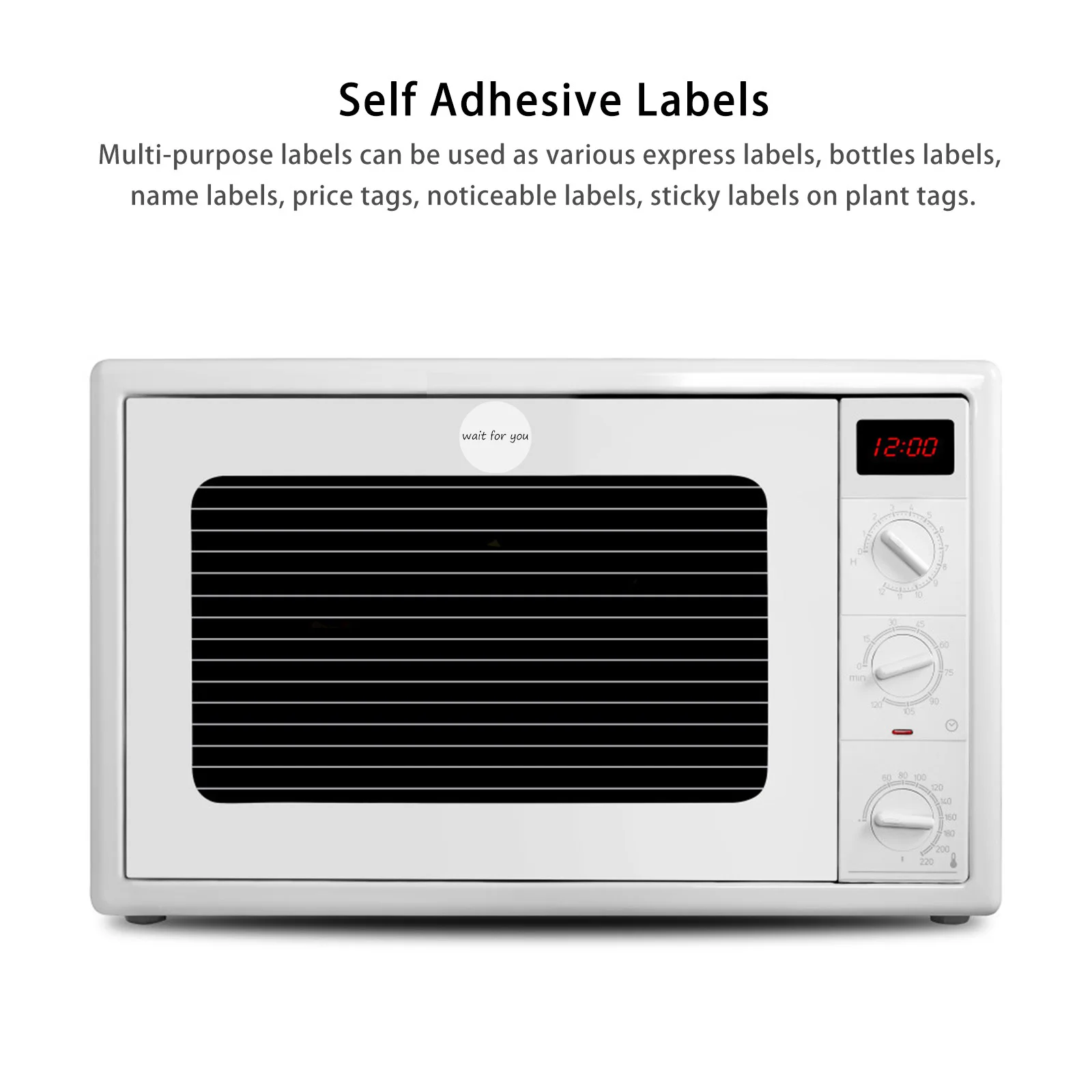 1 Roll Thermal Shipping Labels Blank Self Adhesive Express Label Roll Address Mailing Price Tag Sticker Labels