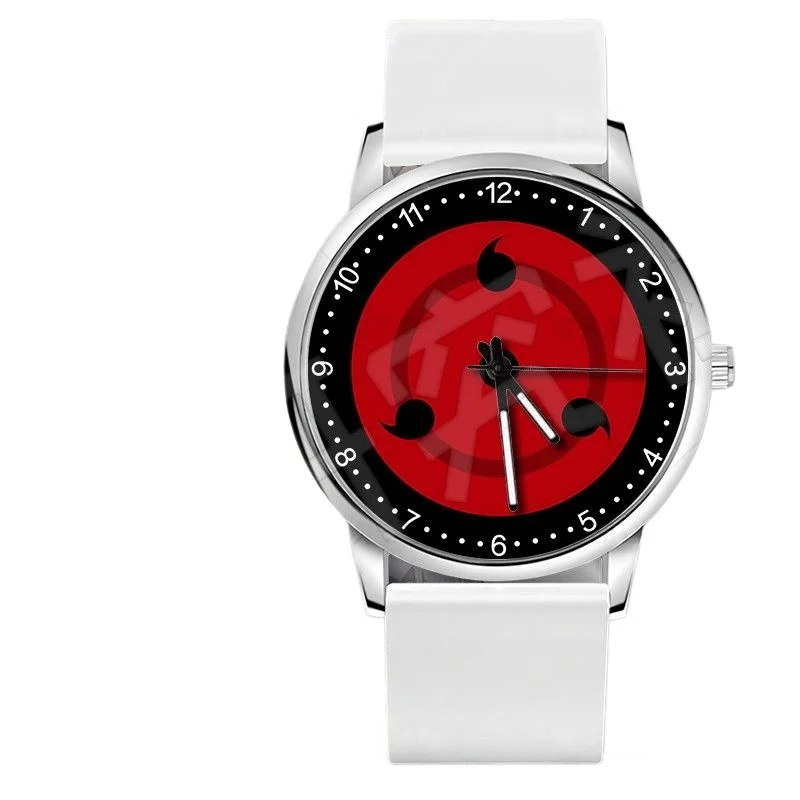 Naruto Cartoon Anime Merchandise Mangekyō Sharingan Uchiha Itachi, Sasuke, Naruto im gleichen Stil, kreative Studentenuhr als Geschenk – Detail 1