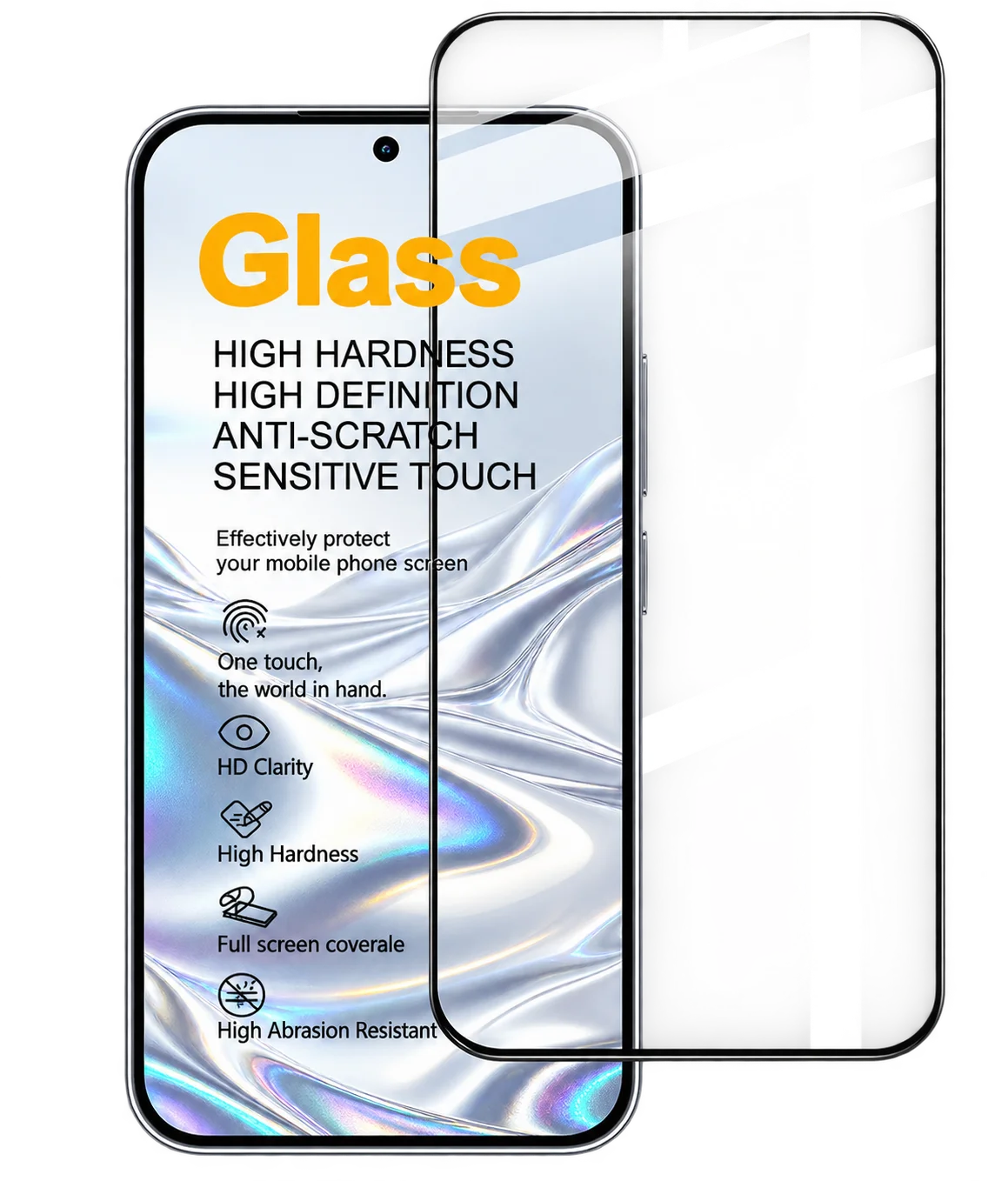 Tempered Glass For Redmi Note 17 Pro 5G Global China Support Fingerprint Protector Film FM0003