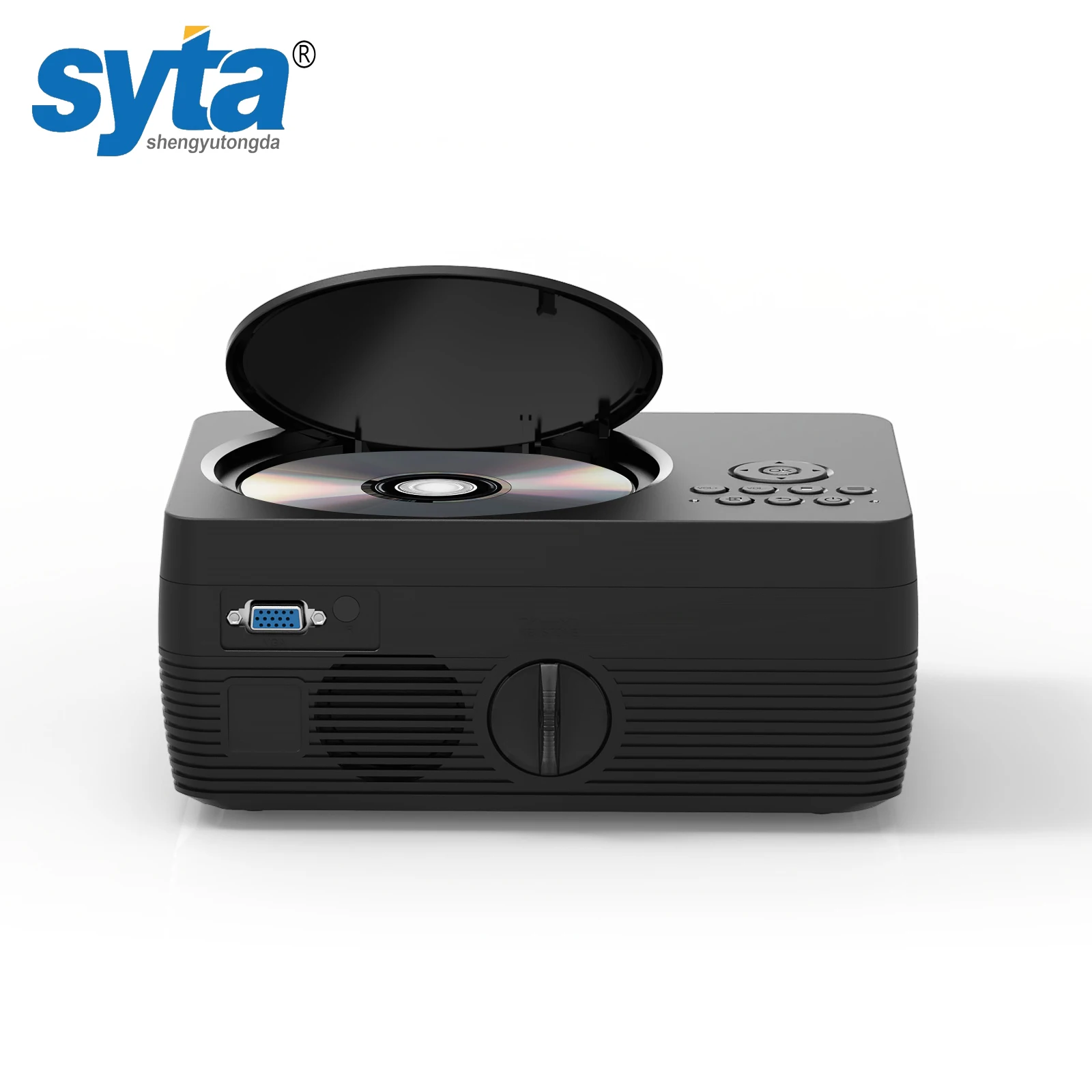 SYTA 2024 Portable Home Theater H96 MAX W11 DVD Smart Projector 260 ANSI lumen Android 9 Lcd Smart Projector