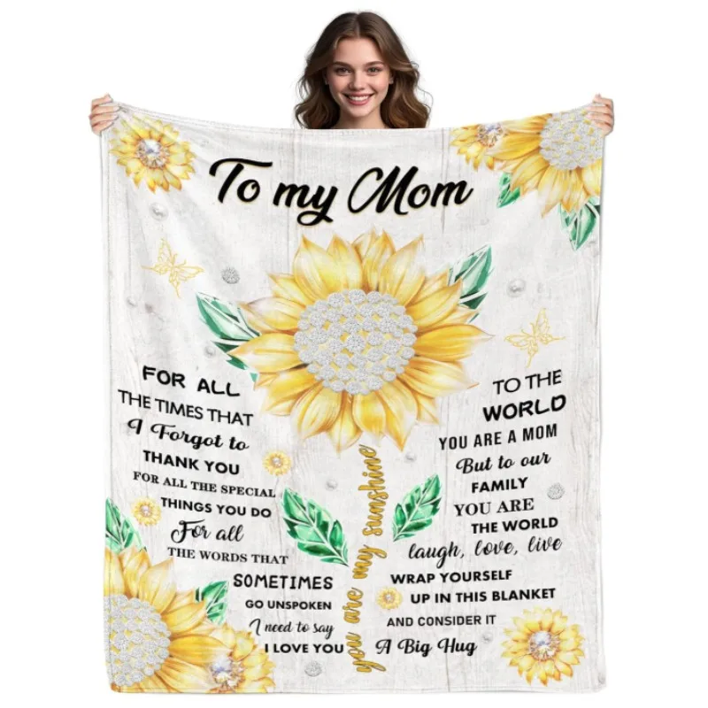 

Gifts for mom, mom blankets, birthday, Thanksgiving, Mother's Day gifts, gifts from daughters/sons to mom, blankets for mom
