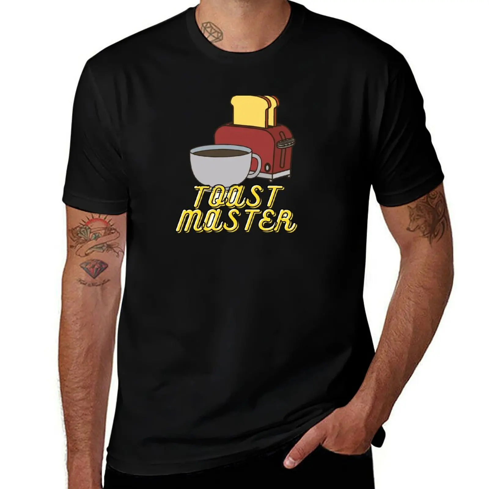 Toast master T-Shirt Non-Shrink Basic Cotton T-Shirt