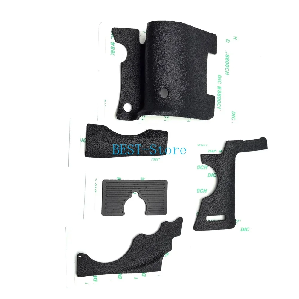 5pcs New Body Rubber Grip Card slot cover Thumb Bottom Rubber Cover Part Suit for Canon EOS 5D3 5D Mark III DSLR Camera
