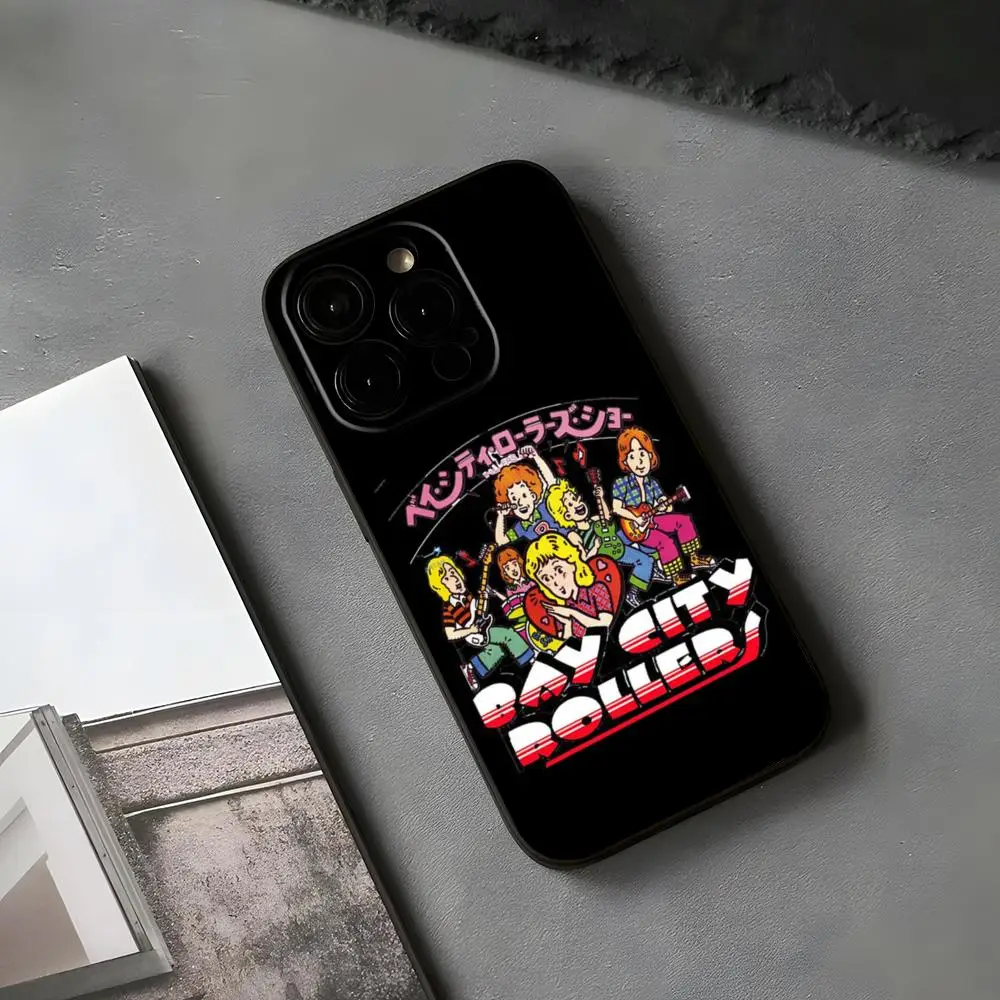 

Чехол для телефона Bay City Rollers для Iphone 16 15 12 14 Se 2022 Pro Max 11 13 Xr X Прочный чехол Xs Mini Plus Funda Shell Cover