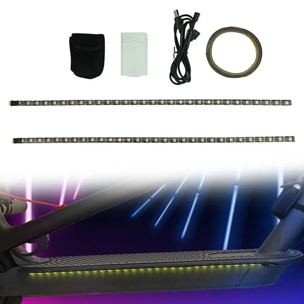 Battery Cable Light Bars Atmosphere Light Colorful Light Electric Scooter For MAX G30 Scooter Scooters Accessories