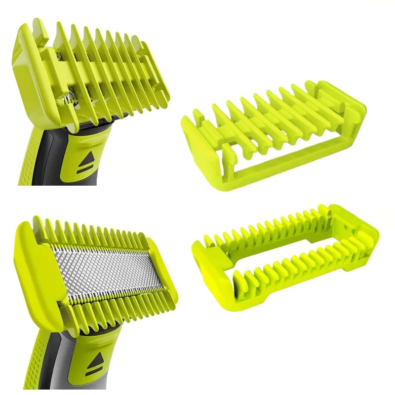 Acessório para Aparador Híbrido OneBlade QP2724/QP2824/QP2520/QP2630, Cabeça de Substituição para Barbeador Portátil