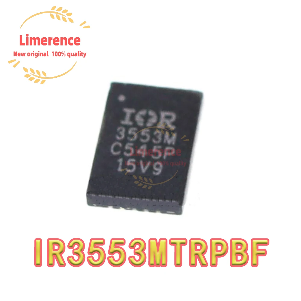 1PCS 100% New IR3553MTRPBF  IR3553M IR3555MTRPBF IR3555M IR3550MTRPBF IR3550M QFN 3553M 3555M 3550M QFN