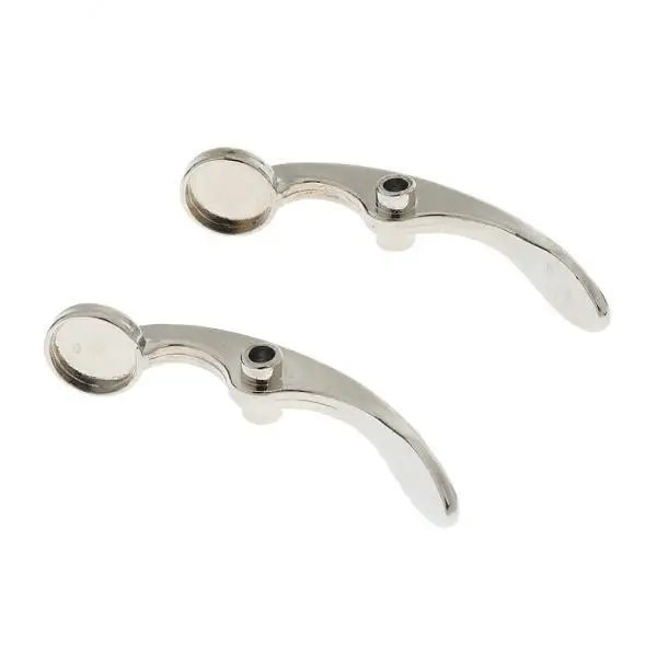 Metal Trumpet Spit Valve Pair Easy Install Water Key Trumpet Replacement Accessory for Practice