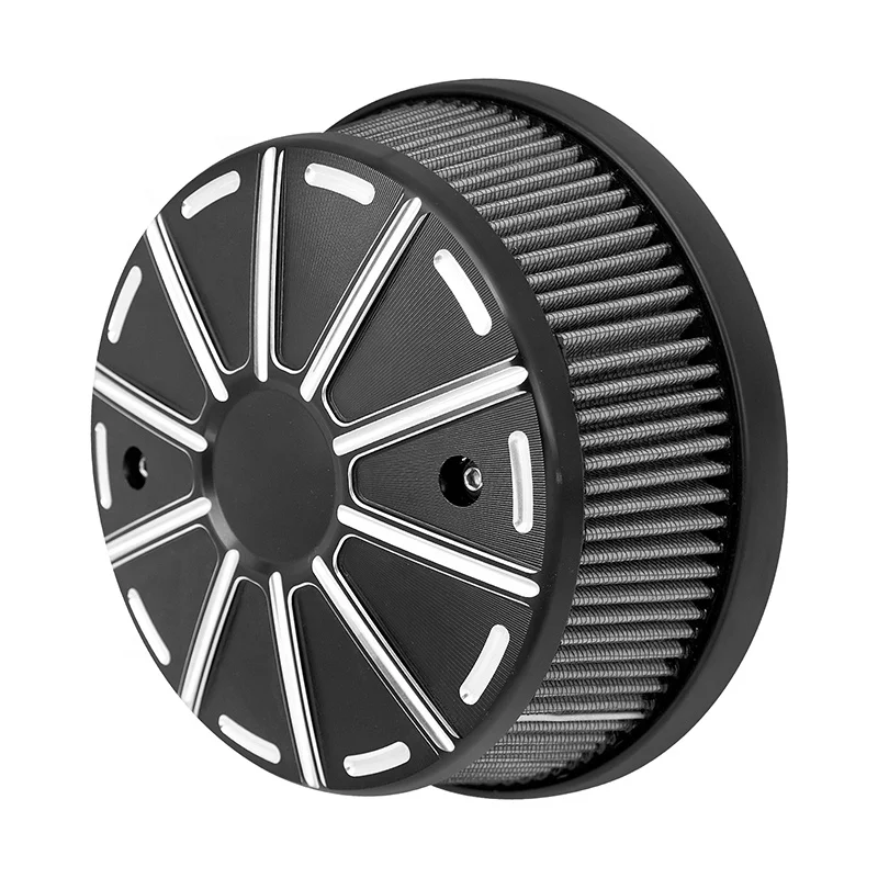 

STLF Motorcycle Air Intake Cleaner Filter High Flow for Indian Roadmaster Dark Horse Springfield Chief Vintage Chieftain 2014-20