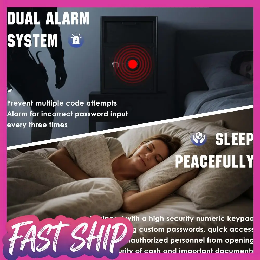 

Сейф для бизнеса повышенной прочности с цифровой клавиатурой и отделением для монет, офисный сейф-копилка, антивандальный сейф для квитанций, расходов, офиса и дома