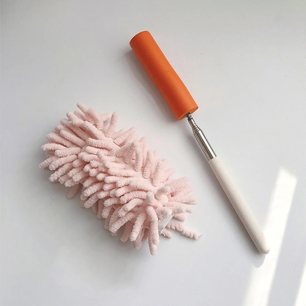 1PC Household Feather Duster Retractable Dust Removal Brush Cleaning Brush Sweeping Dust Adsorption Brush image 6