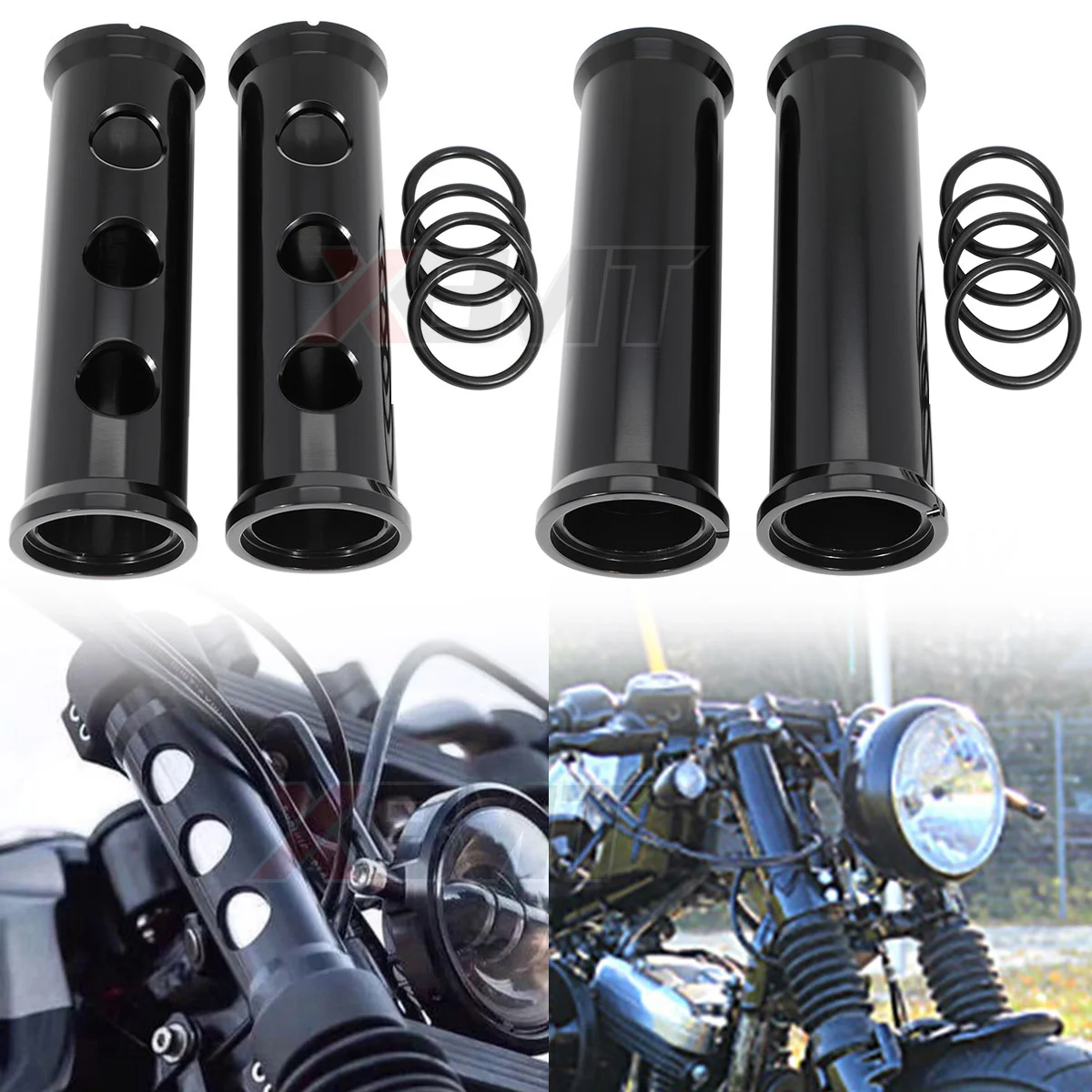 

Motorcycle Fork Upper Front Shock Absorber Pipe Cover For Harley Sportster XL883 XL1200 2000-2023