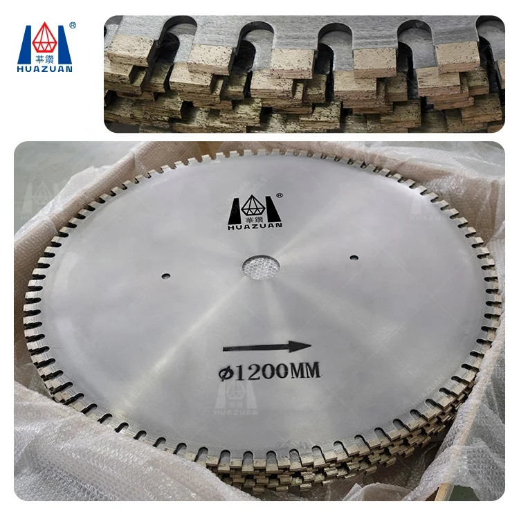 1.2 Meter Large Diamond Circular Saw Blade for Marble Limestone Travertine