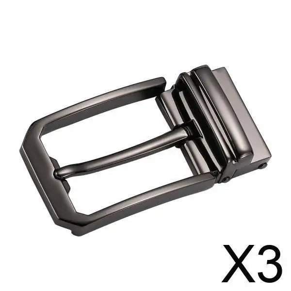 

Zinc Alloy Rectangular Pin Buckle Replacement for Men’s Business Casual Leather Belts Decorative Accessories