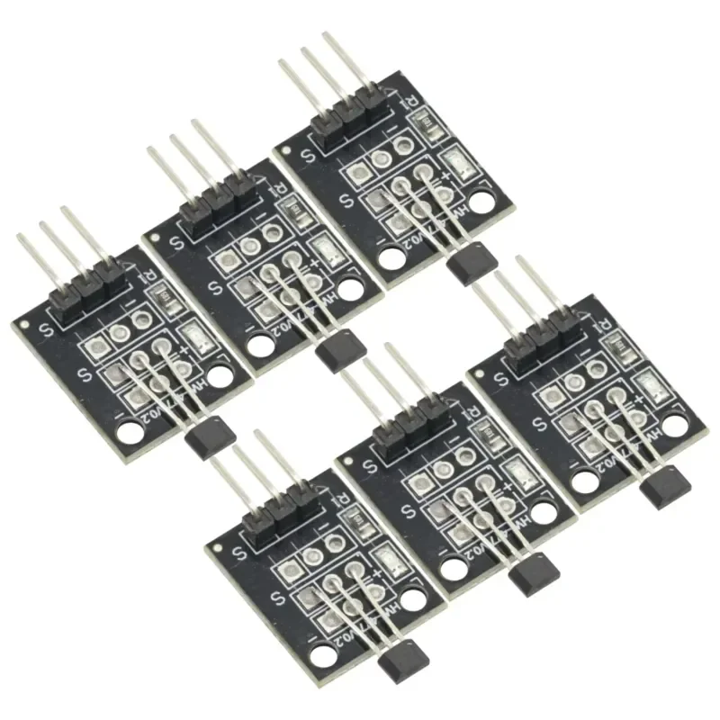 1/5/10/20/50 Pcs Hall Effect Magnetic Sensor Module A3144 Hall Effect Sensor for Arduino PIC AVR Smart Cars DC 5V