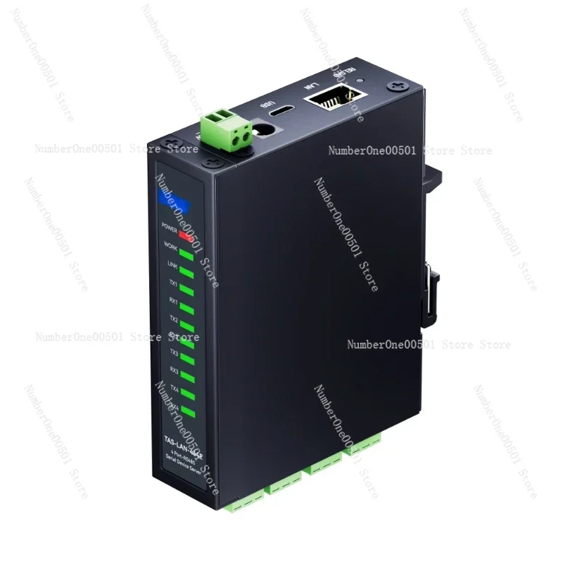 

4-канальный преобразователь RS485 в Ethernet, последовательный порт 485, коммуникационный интерфейс. Модуль связи Modbus для сетевого порта TCP/IP, RJ45