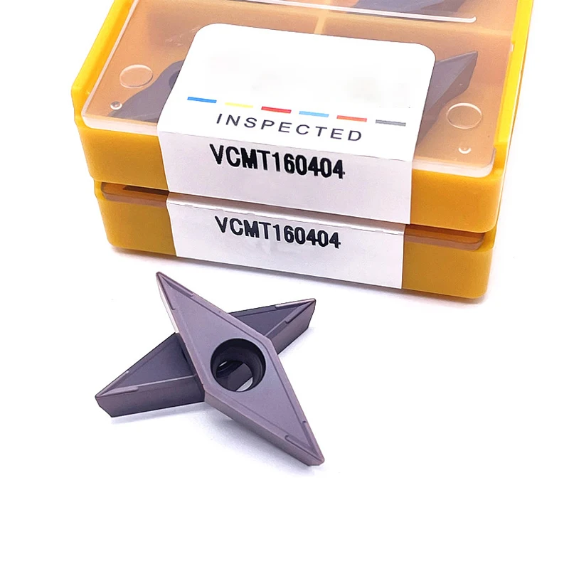 

VCMT110304 VCMT110308 VCMT160404 VCMT160408 For Stainless Steel Carbide Turning Tool CNC Lathe Tool